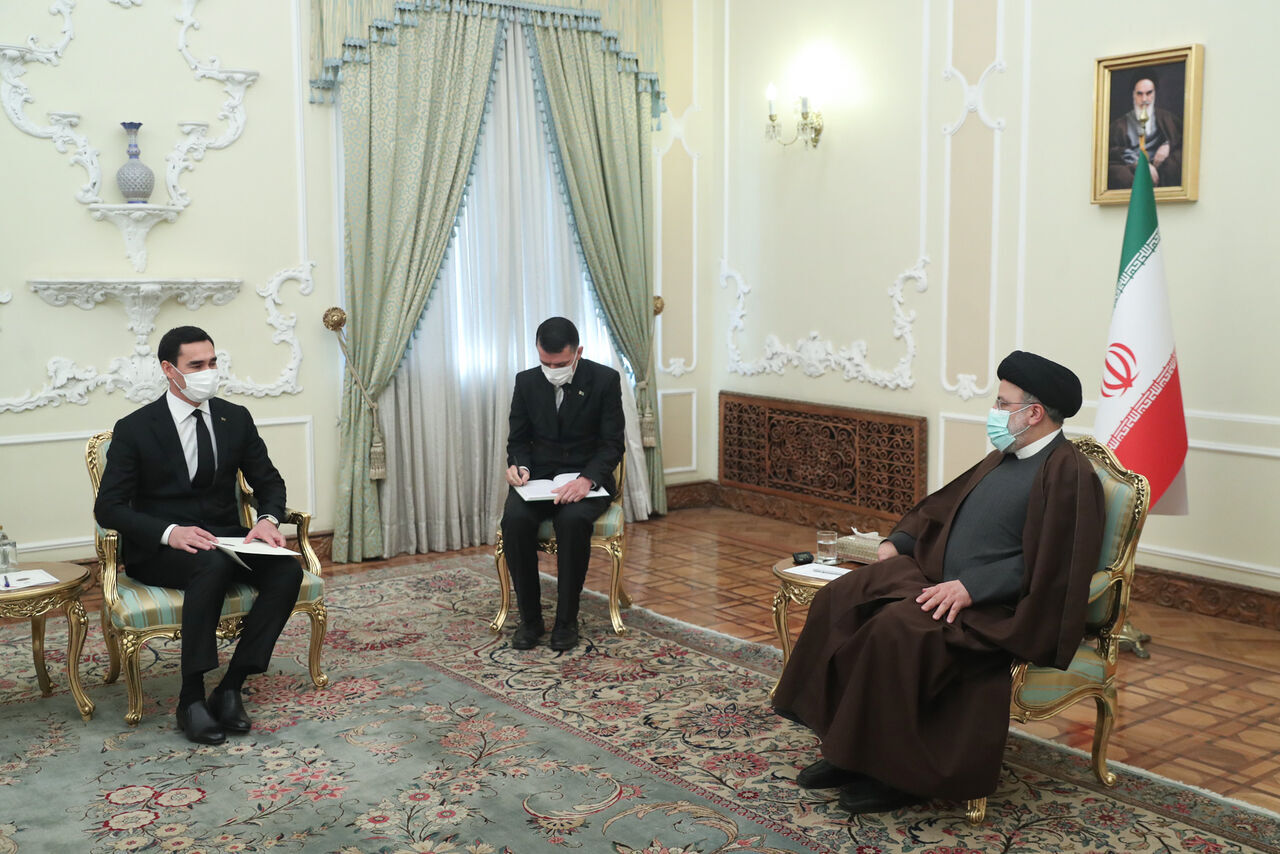 Türkmenistan Cumhurbaşkanı Berdimuhammedov, Cumhurbaşkanı Reisi'nin resmi daveti üzerine Tahran'a gelecek