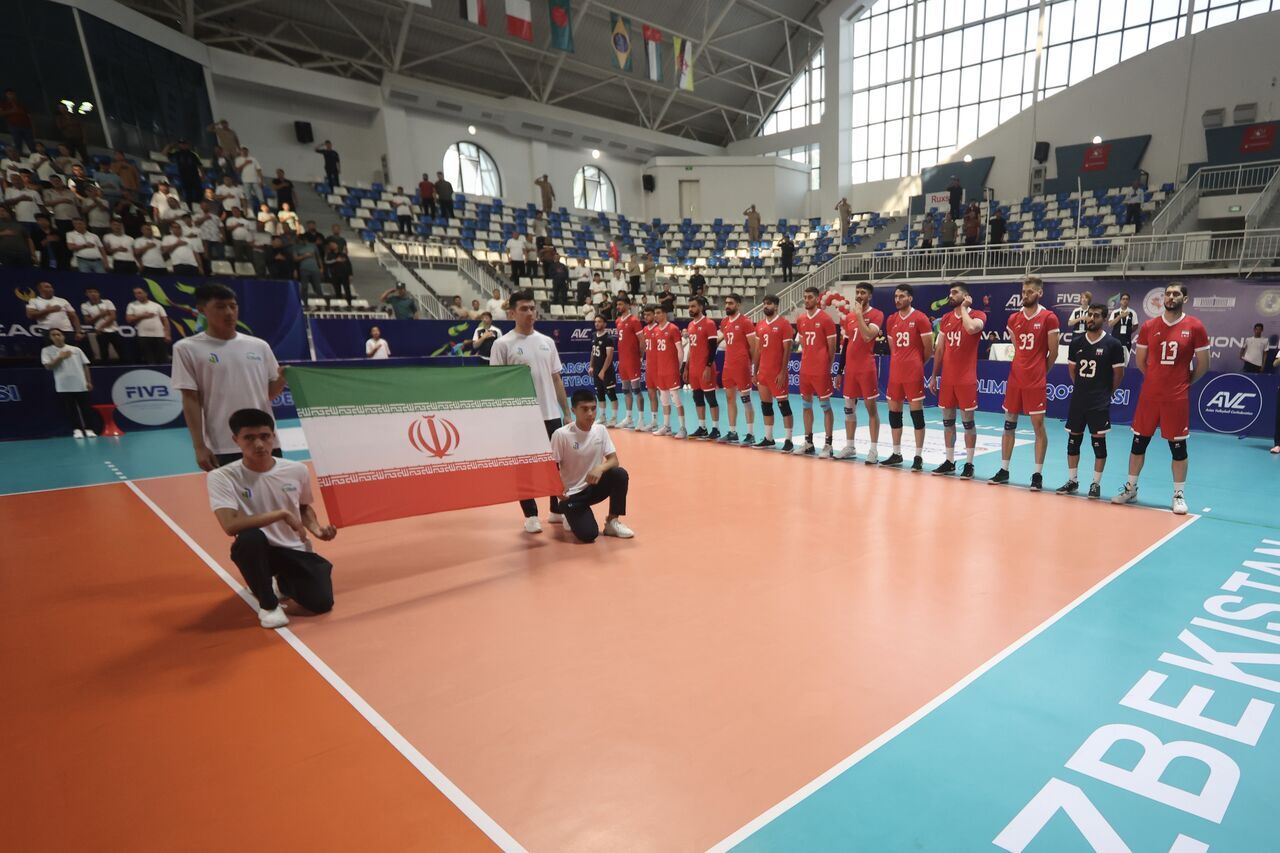 Orta Asya Voleybol Milletler Ligi: İran grup birincisi olarak üst tura yükseldi